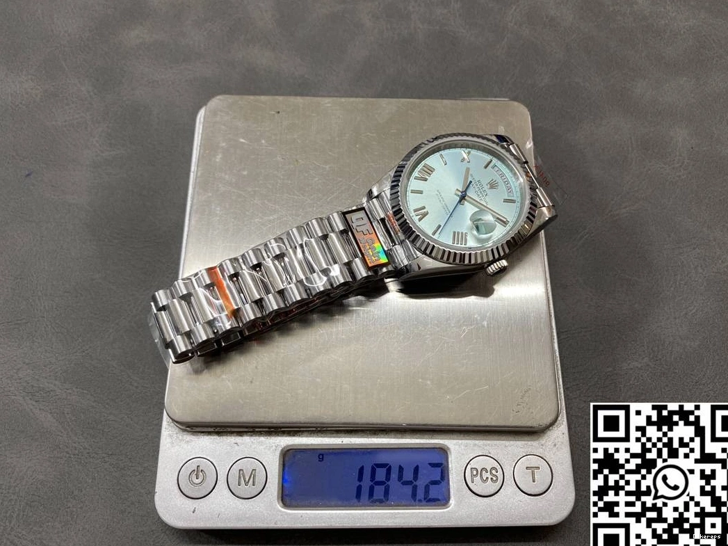 Factory 979 Blue Trendy v5 M228236-0012 Steel Rolex Tungsten Day QF Date Dial 0713